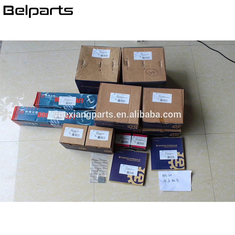Belparts HPV excavator hydraulic pump spare parts HPV95 HPV132 HPV140 HPV165 hydraulic part