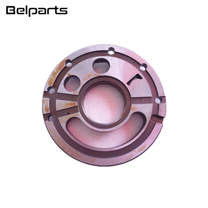 Belparts excavator high quality hydraulic part PC75UU PC60-6 /7 HPV75 valve plate pump part HPV75 valve plate