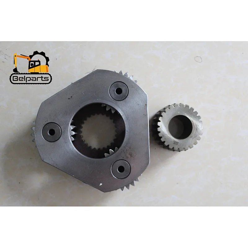 Belparts Excavator part steering reduction reverse gear box SH120-2 SH120-1 SH120-3 SH120 1st 2nd swing carrier