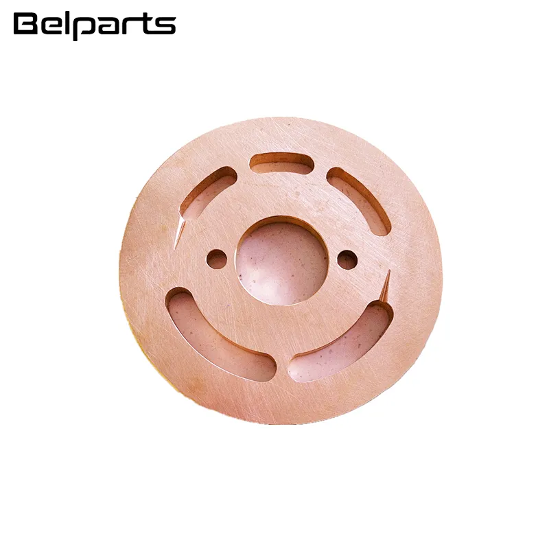 Belparts excavator PVK-2B-505 valve plate hydraulic pump part high quality PVK-2B-505 valve plate