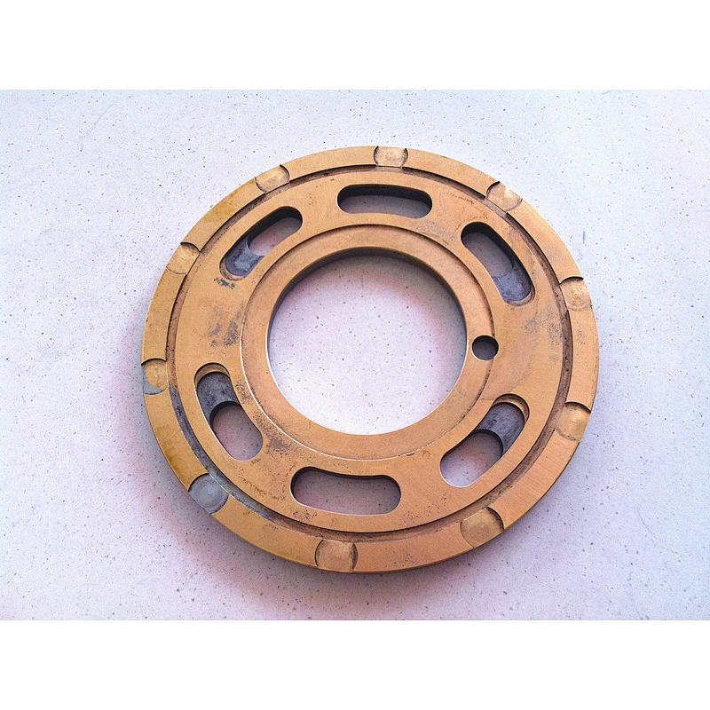 Belparts excavator high quality hydraulic part SK200-6 DH258 M4V150 valve plate swing motor part M4V150 valve plate