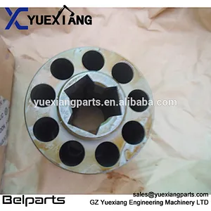 Excavator spare part hydraulic pump parts rotor HPV125B cylinder block for UH07-7 UH083