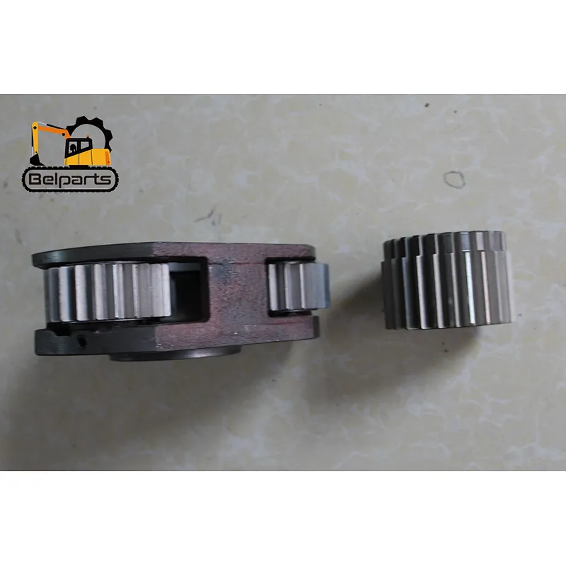Belparts Excavator part steering reduction reverse gear box SH120-2 SH120-1 SH120-3 SH120 1st 2nd swing carrier