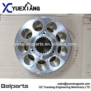 Excavator spare part hydraulic parts rotor 708-2L-41230 cylinder block for PC210-7K PC210-7 PC210LC-7 PC200-8 PC200-7 PC220-8