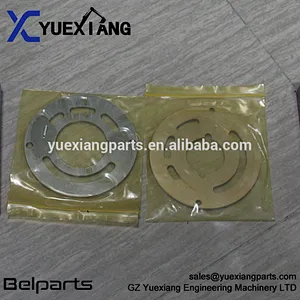 Excavator part hydraulic pump parts A10V43 valve plate for E70B W305-5 E307 E60-1 E60-2 E60-3 SH60-1 SH60-2 SH60-3 SH75 HD250