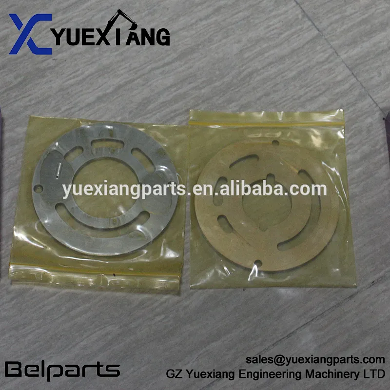 Excavator part hydraulic pump parts A10V43 valve plate for E70B W305-5 E307 E60-1 E60-2 E60-3 SH60-1 SH60-2 SH60-3 SH75 HD250