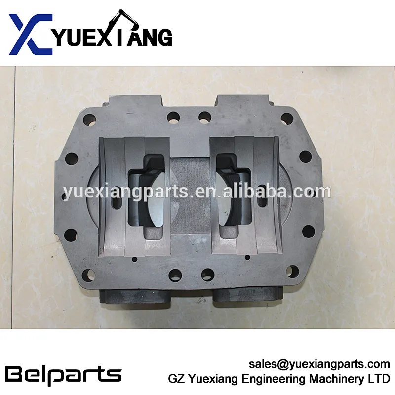 Excavator hydraulic pump spare part A8VO200 2151679 main pump head cover for CAT330C E330C