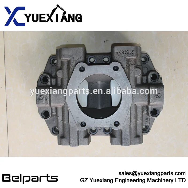 Excavator hydraulic pump spare part A8VO200 2151679 main pump head cover for CAT330C E330C