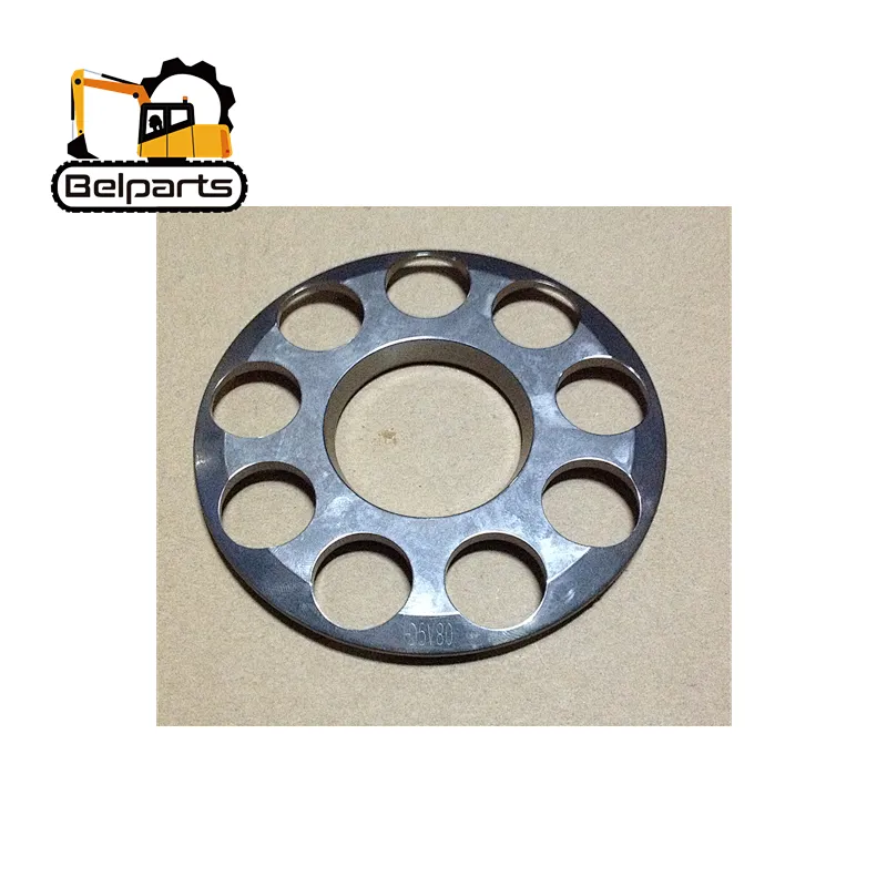 Belparts High Quality K5V80  Excavator hydraulic parts retainer plate R160-7 R180-7 R160LC-7 R180LC-7 set plate