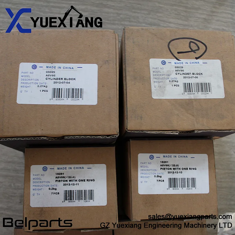 Excavator spare part hydraulic parts A8V86 hydraulic pump parts for HD400-2 HD450-2 HD550-2 HD550-5 EX160