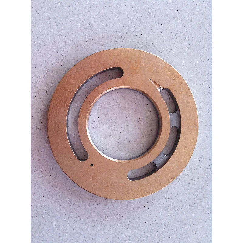 Belparts excavator high quality hydraulic part PC30UU valve plate swing motor part PC30UU valve plate