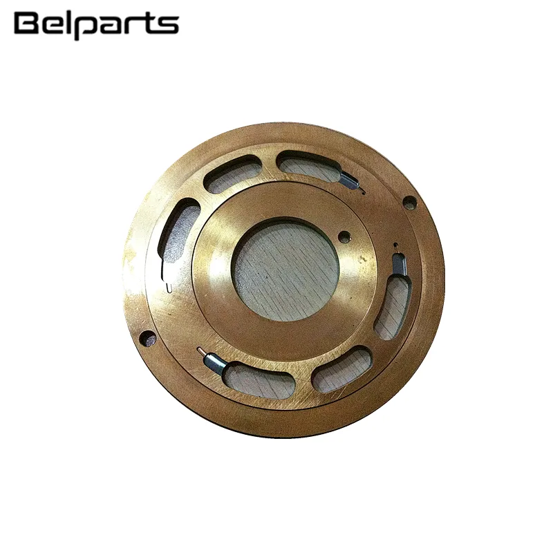 Belparts excavator high quality hydraulic part R215-7 valve plate swing motor part R215-7 valve plate
