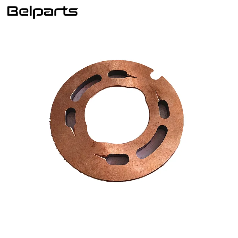 Belparts excavator hydraulic part E305.5 valve plate swing motor part  E305.5 valve plate