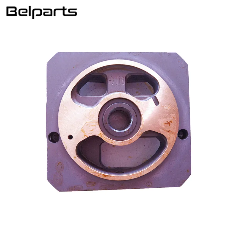 Belparts excavator high quality hydraulic part HPV116 valve plate pump part HPV116 valve plate