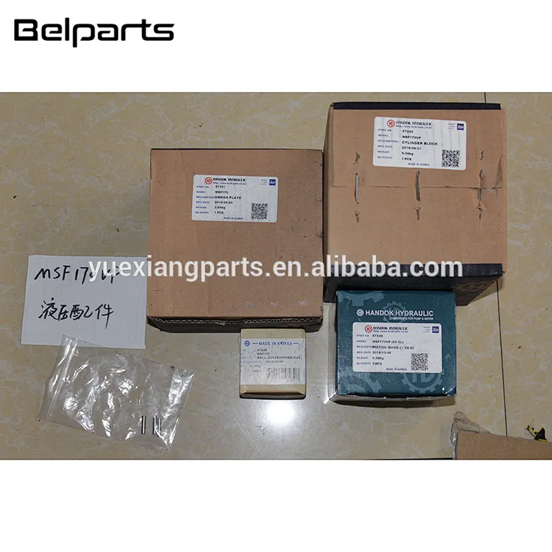 Belparts SK200-5 HD820 SH300 SK230-6 SK250-8 hydraulic motor MSF170VP final drive travel device part