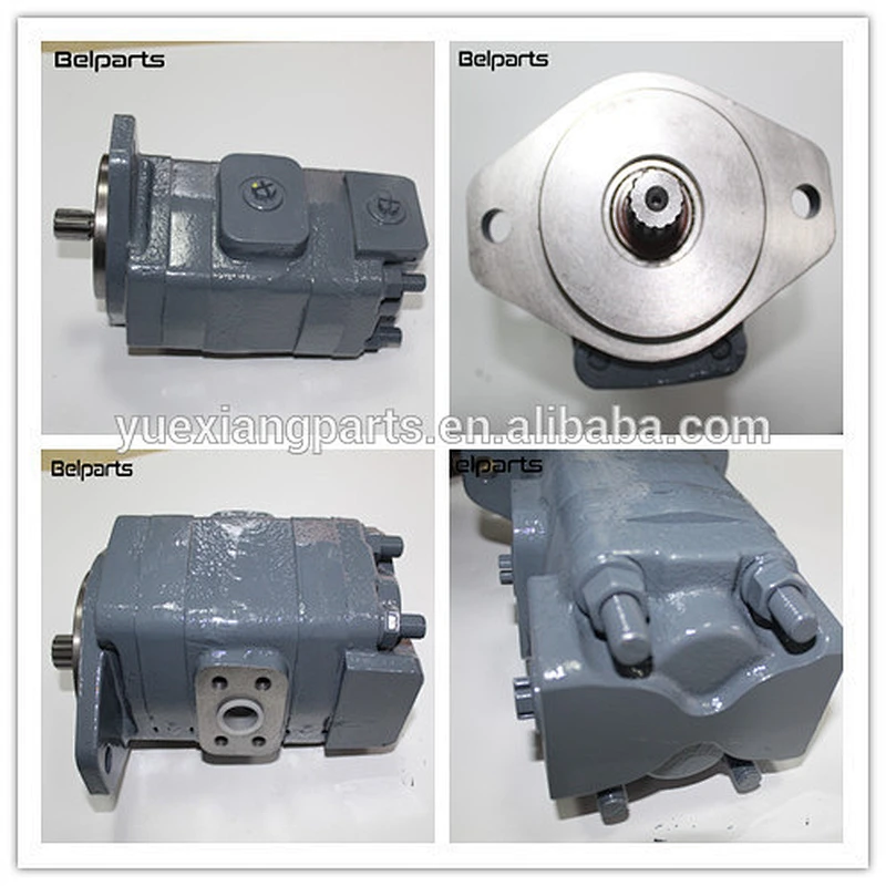 Belparts excavator spare part 14602247 double gear pump EC480D hydraulic pilot pump