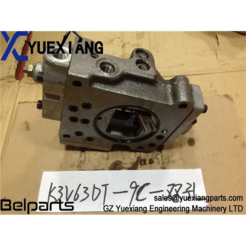 Belparts Excavator R140LC-7 R140W-7 hydraulic pump part K3V63-9C regulator XJBN-00453
