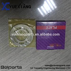 Excavator part hydraulic pump parts A10V43 valve plate for E70B W305-5 E307 E60-1 E60-2 E60-3 SH60-1 SH60-2 SH60-3 SH75 HD250