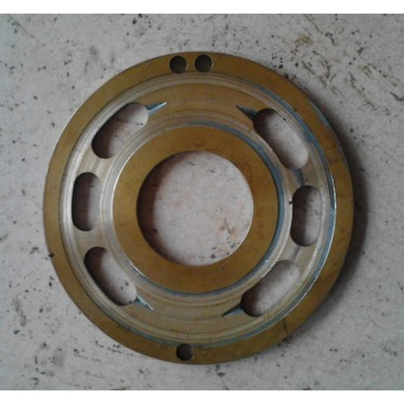 Belparts excavator hydraulic part M2X210 valve plate swing motor part DH260 M2X210 valve plate