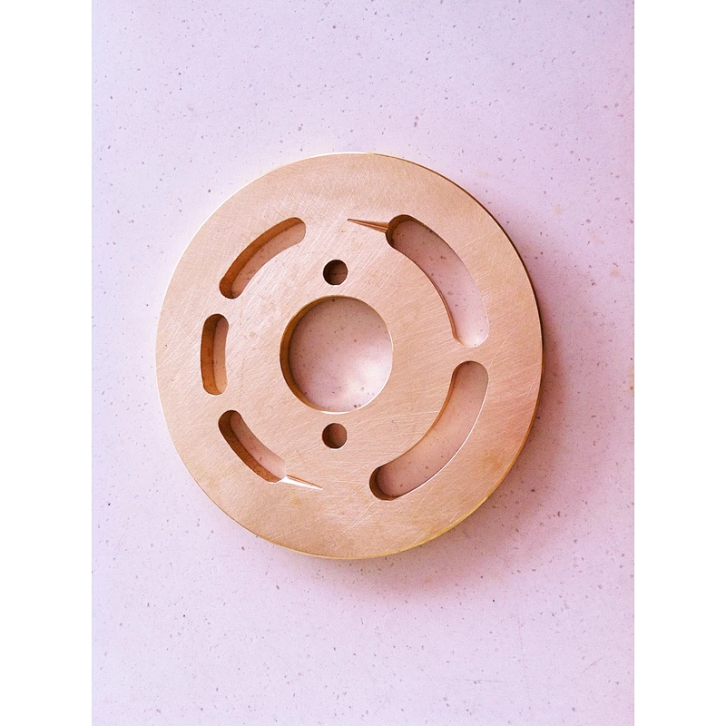 Belparts excavator PVK-2B-505 valve plate hydraulic pump part high quality PVK-2B-505 valve plate
