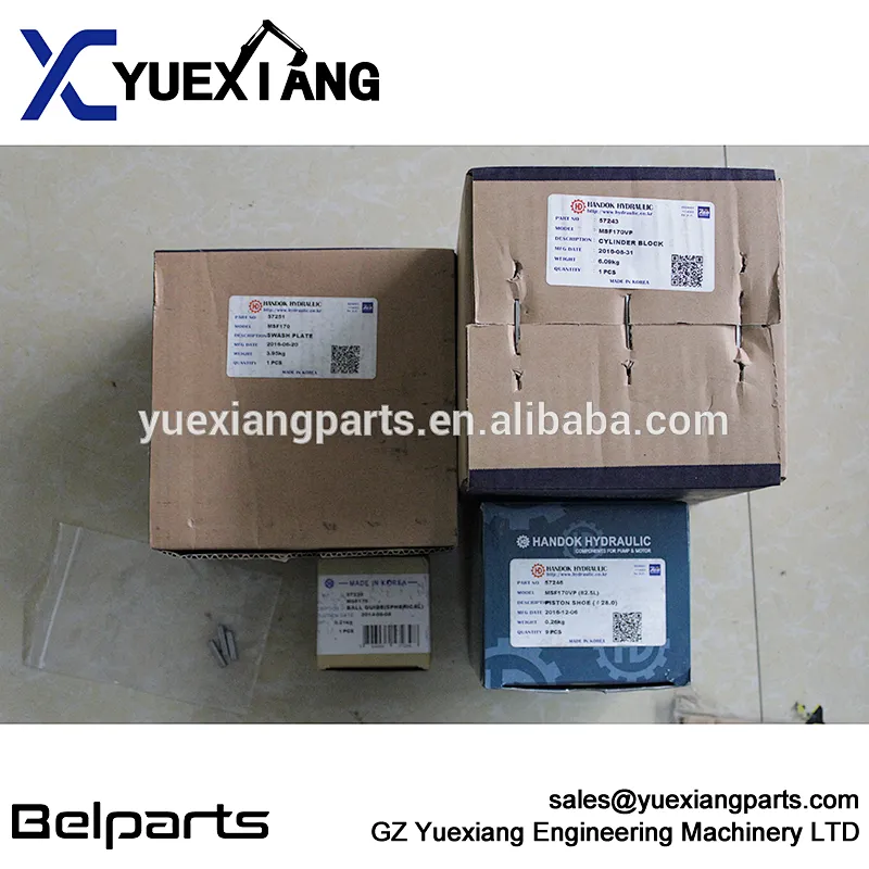 Belparts SK200-5 HD820 SH300 SK230-6 SK250-8 hydraulic motor MSF170VP final drive travel device part