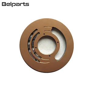 Belparts excavator high quality hydraulic part PC40 valve plate swing motor part PC40 valve plate