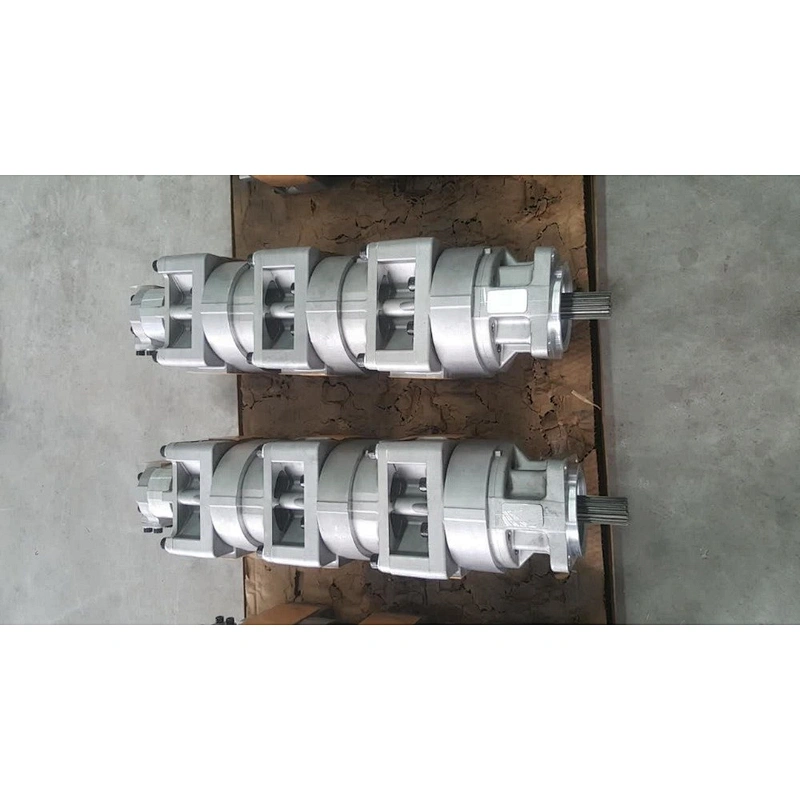 Belparts WA600-1 mini hydraulic parts 705-57-46000 705-58-47000 gear pump
