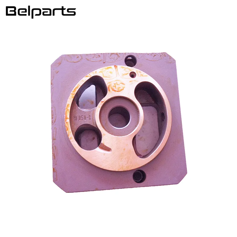 Belparts excavator high quality hydraulic part HPV091DS valve plate pump part HPV091DS valve plate
