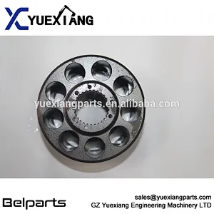 Excavator spare part piston hydraulic pump parts rotor K3V45 421-1100 4211100 cylinder block