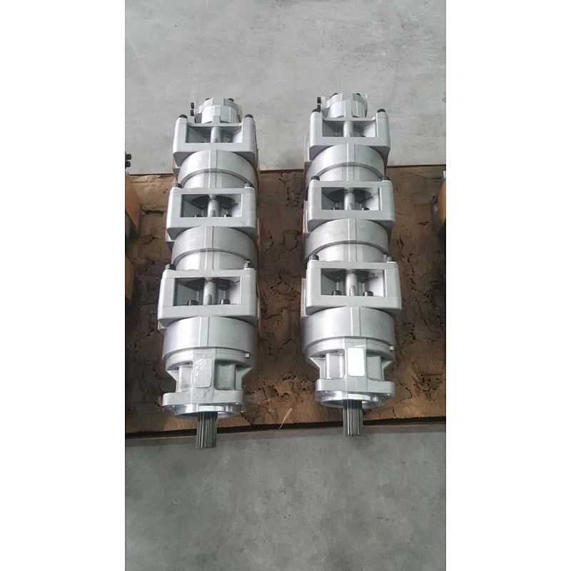 Belparts WA600-1 mini hydraulic parts 705-57-46000 705-58-47000 gear pump