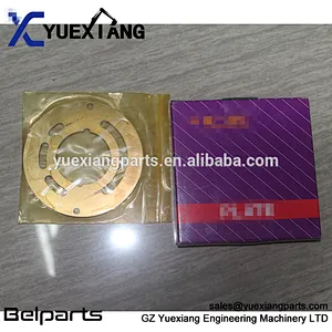 Excavator part hydraulic pump parts A10V43 valve plate for E70B W305-5 E307 E60-1 E60-2 E60-3 SH60-1 SH60-2 SH60-3 SH75 HD250