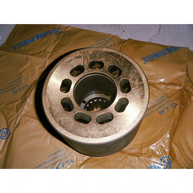 Belparts excavator hydraulic pump part high quality cylinder block assy HPV132 cylinder block