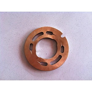 Belparts excavator hydraulic part E305.5 valve plate swing motor part  E305.5 valve plate