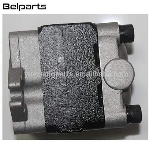Excavator hydraulic spare part gear pump SWE018 with 10T pilot pump assembly