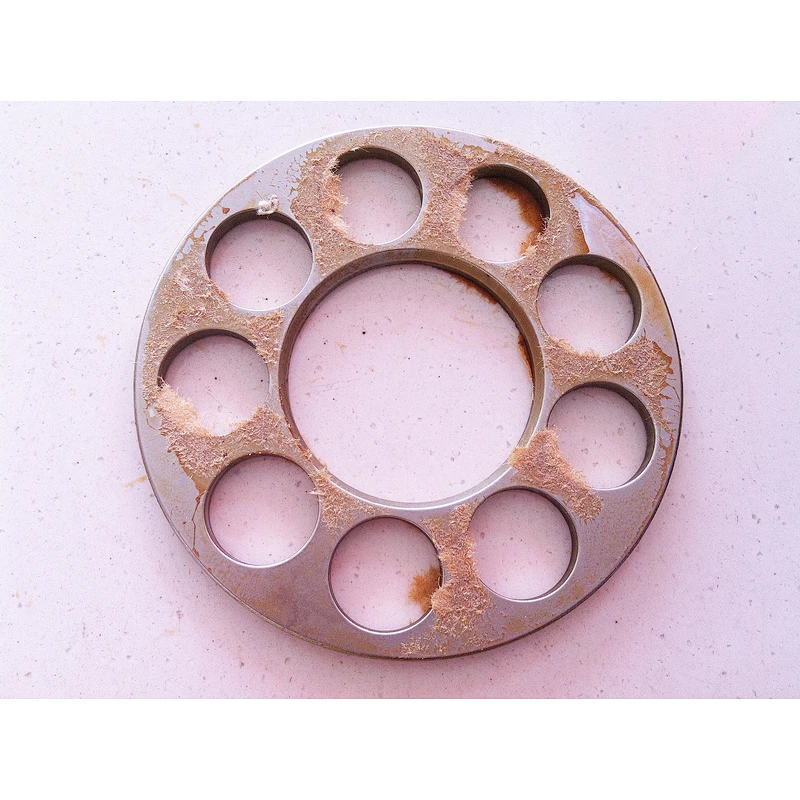 Belparts High Quality HPV55 Excavator hydraulic parts retainer plate PC200 set plate PC220-3
