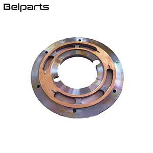 Belparts excavator high quality hydraulic part PC75UU valve plate swing motor part PC75UU valve plate