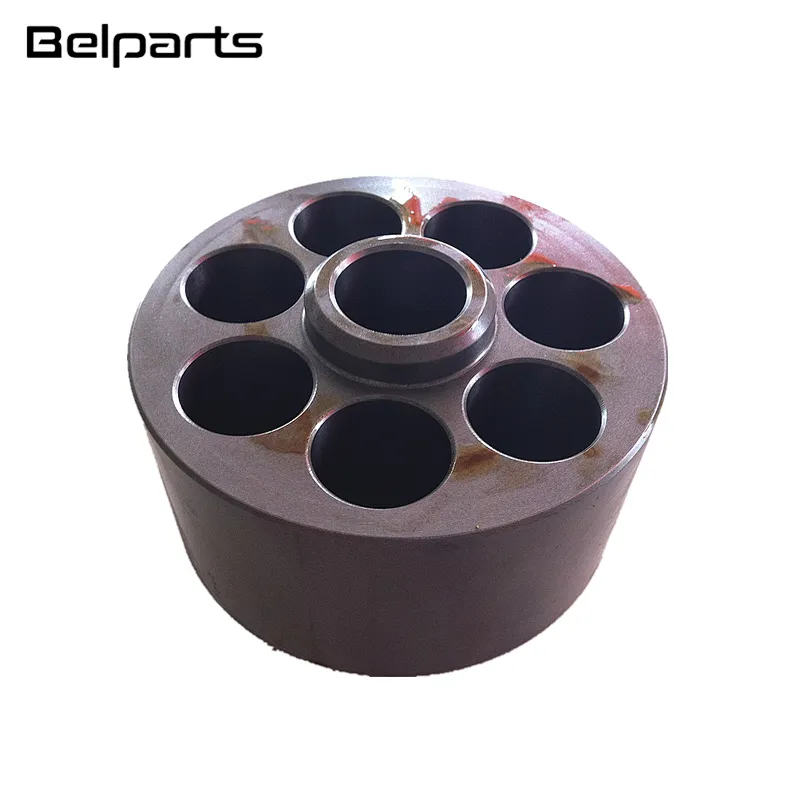 Belparts excavator hydraulic part cylinder block assy A8V0140 cylinder block