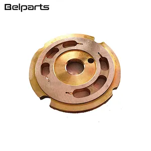 Belparts excavator high quality hydraulic part PC200-7 valve plate swing motor part PC200-7 valve plate