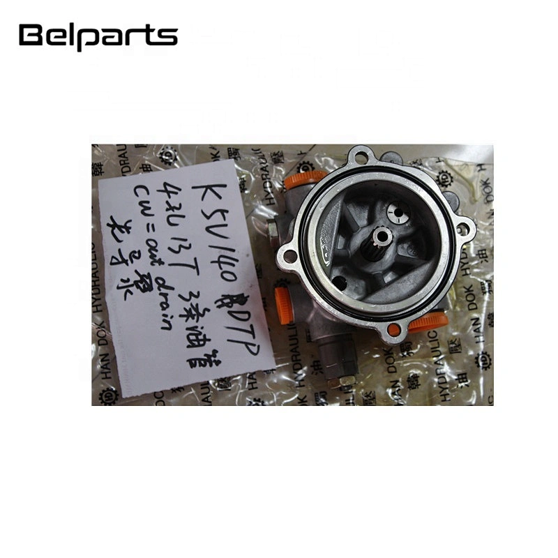 Belparts excavator SK350-8 SY235 gear pump K5V140 DTP hydraulic pilot pump