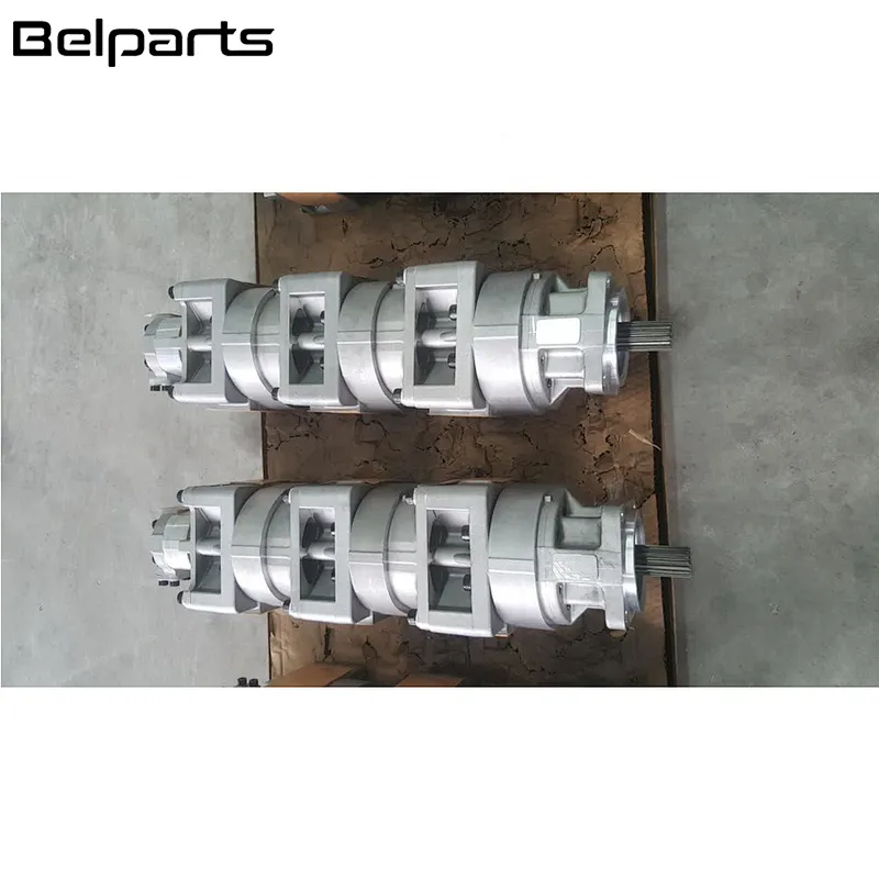 Belparts WA600-1 mini hydraulic parts 705-57-46000 705-58-47000 gear pump