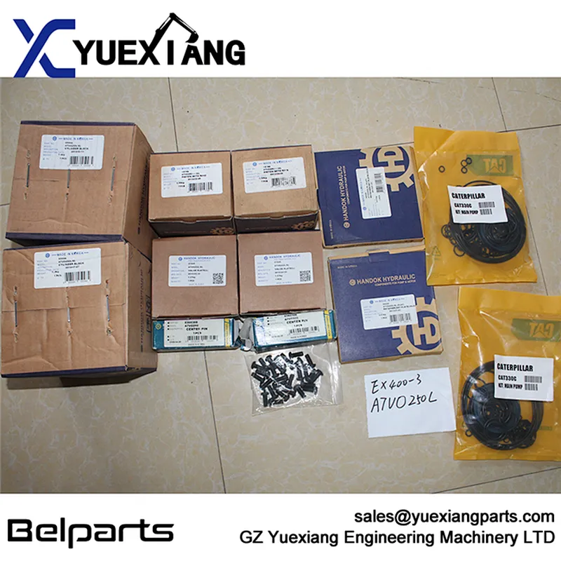 Excavator spare part hydraulic parts A7VO250 A7VO55 A7VO80 A7VO107 A7VO160 A7VO200 hydraulic pump parts for EX400-1 EX400-3