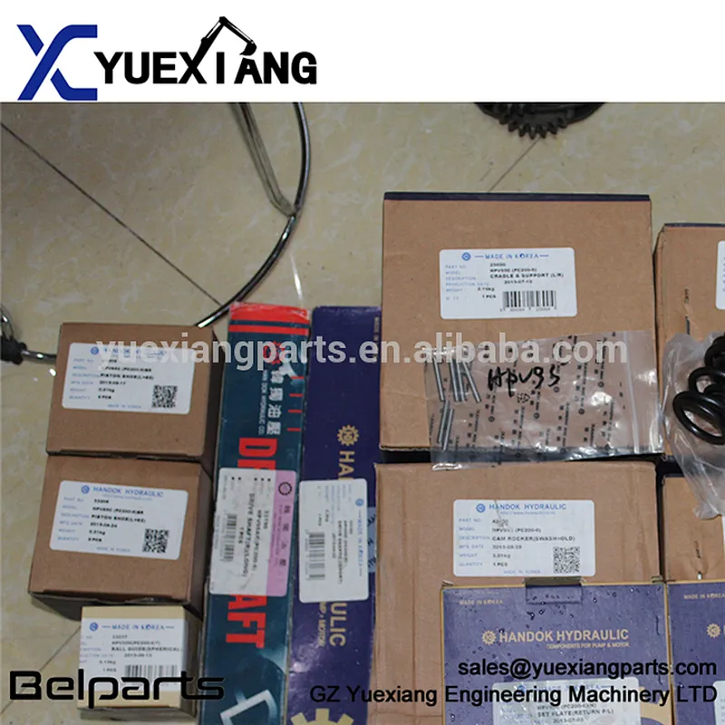 Excavator spare part hydraulic parts HPV95 hydraulic pump parts for PC200-6 PC220-8 PC240-8 PC200-7 PC200-8 PC120-6