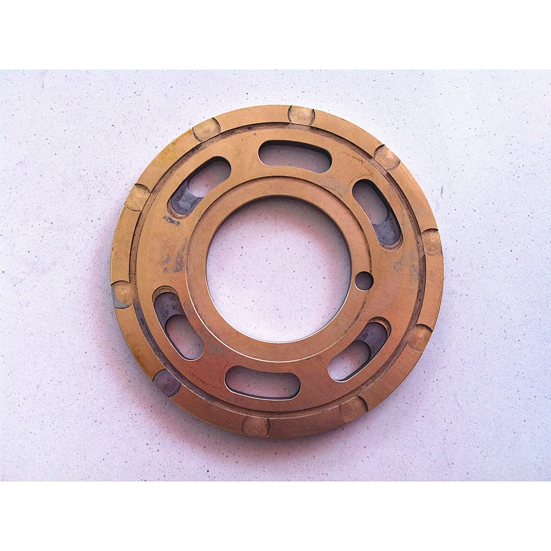 Belparts excavator high quality hydraulic part SK200-6 DH258 M4V150 valve plate swing motor part M4V150 valve plate