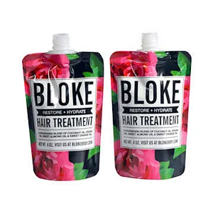 3 side hair mask packaging bag