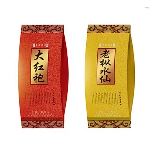 お茶はプラスチック包装袋を立てます