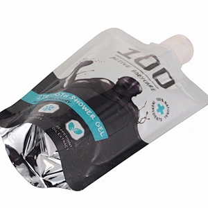 spout bag for cosmetics