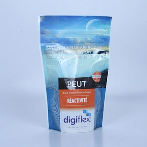 stand up pouch plastic zip bag packing