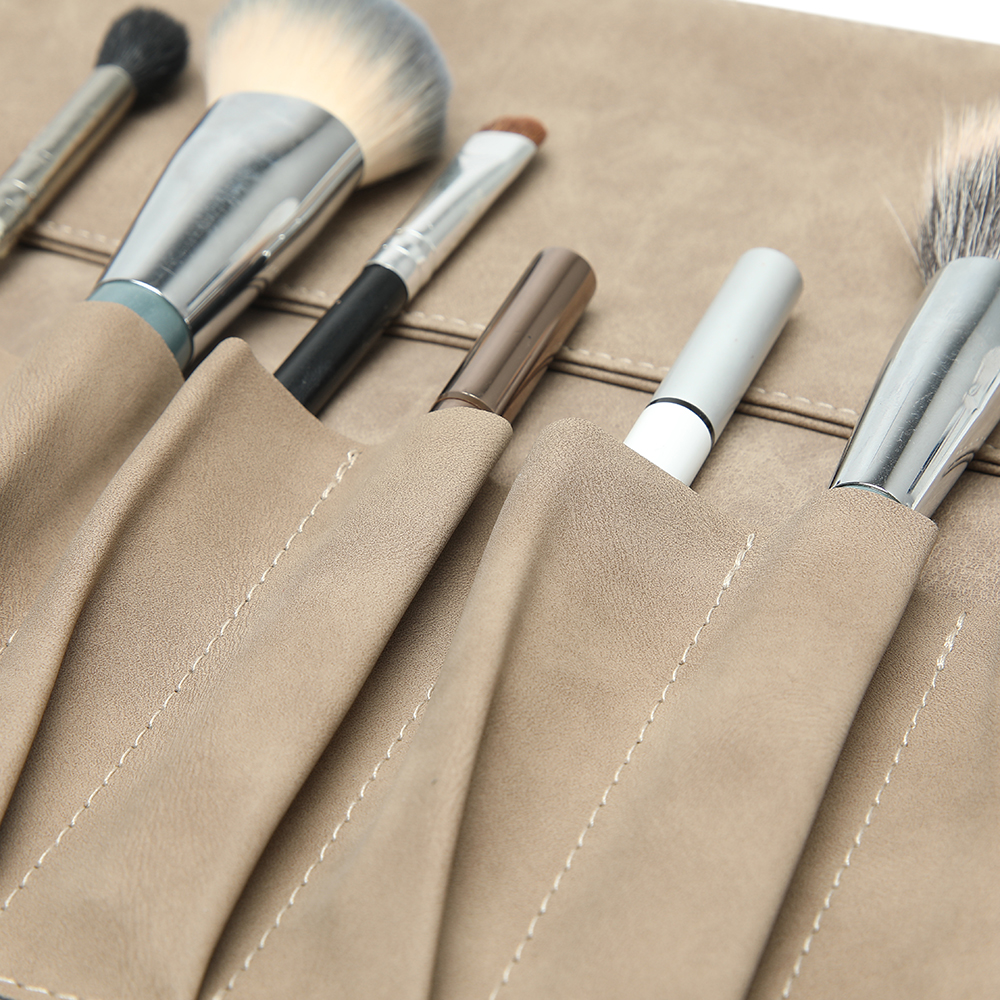 leather make up pouch