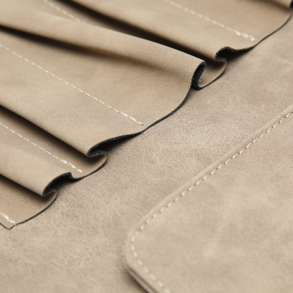 leather make up pouch