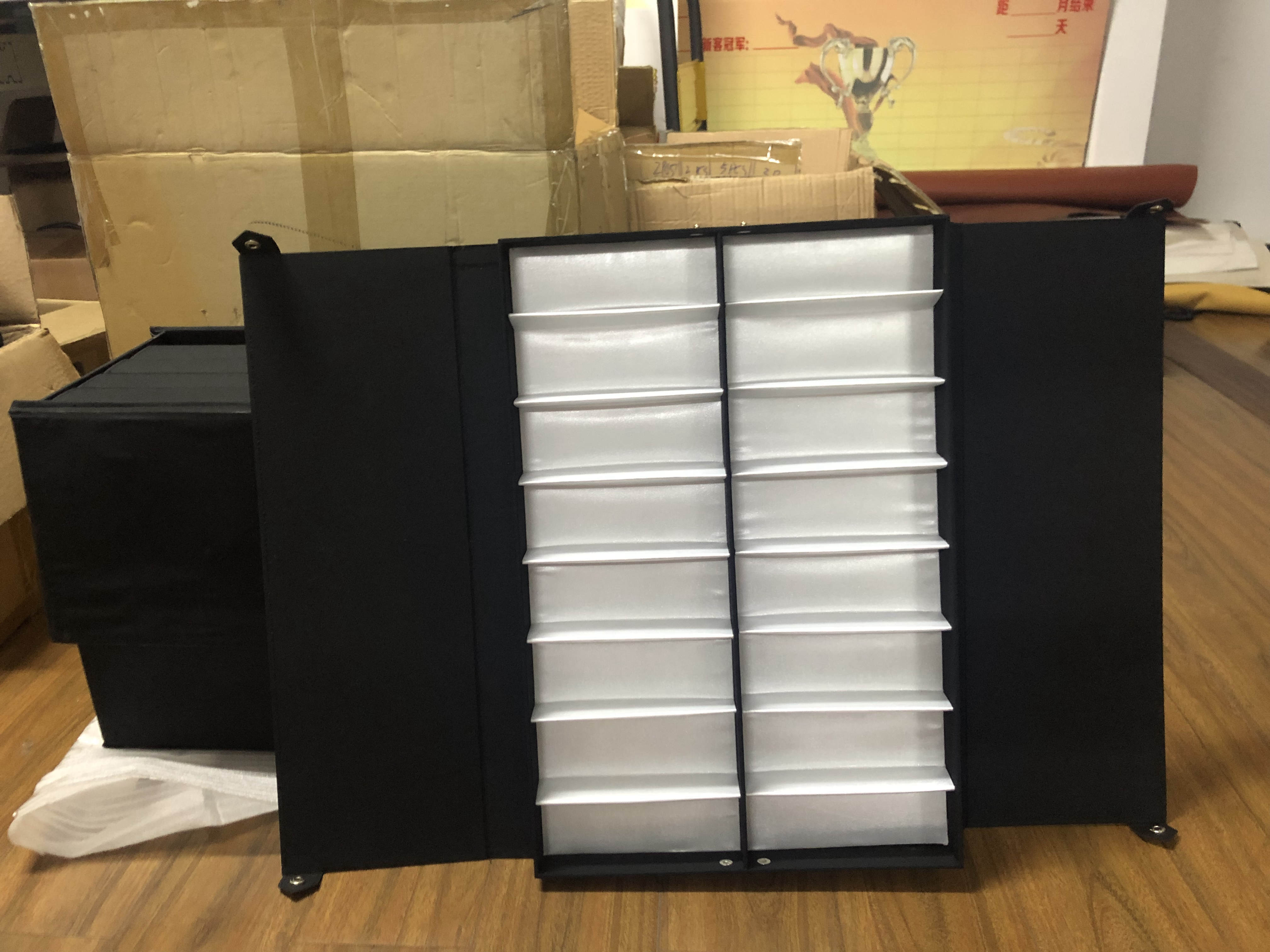 eyeglasses grids storage box
